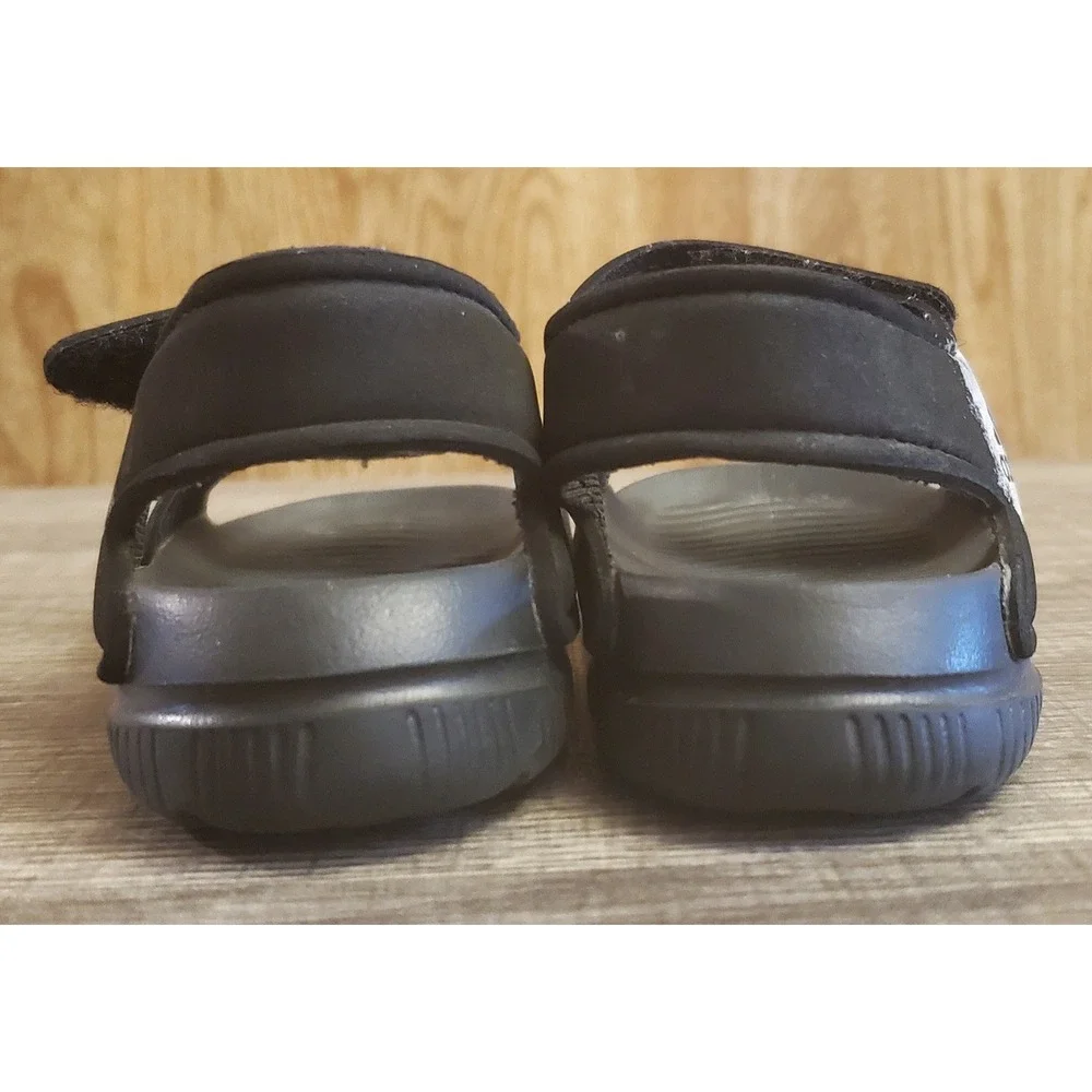 Adidas Altaswim Adjustable Strap Sandals‎ Toddler Size 5K Black
